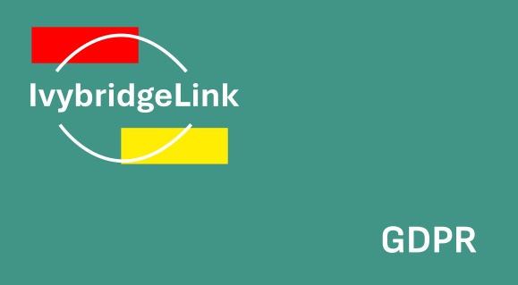 A graphic of the IvybridgeLink logo and the word 'GDPR' for the GDPR policy download