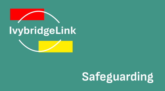 A graphic of the IvybridgeLink logo and the word 'Safeguarding' for the safeguarding policy download